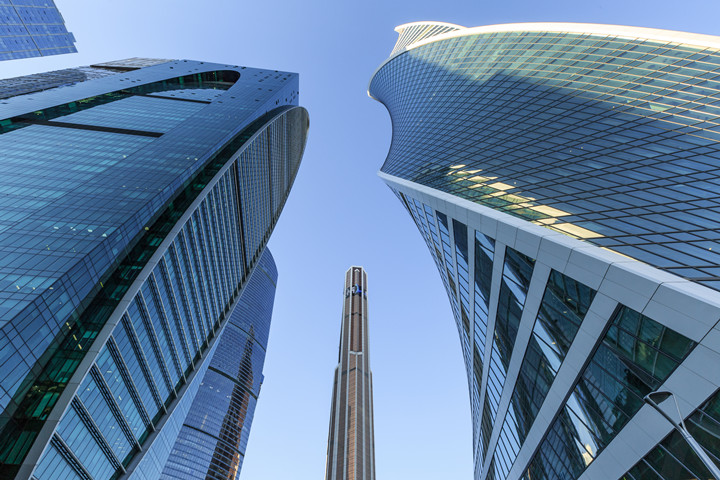 攝圖網_501080000_莫斯科現代化金融商業區莫斯科城（非企業商用）_副本